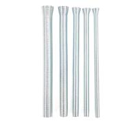 Hyuduo Bender Spring 5Pcs Elastic Curved Soft Tube Set, Spring Steel Pipe Accessories for Bending Flexible Pipes in Plumbing Automotive HVAC