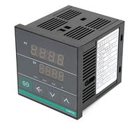 Hyuduo BERM CHB702 Digital Temperature Controller, PID Algorithm Fast Self Tuning Accurate Control, Solid State SSR and Relay Output, with K Type Thermocouple, for Bathroom Greenhouse