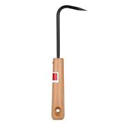 Hyuduo Bonsai Root Hook with Iron Construction & Beech Wood Handle - Essential Gardening Tool for Bonsai Tree Care and Root Pruning