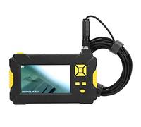 Hyuduo Borescope Inspection Camera, ABS Industrial Endoscope with 4.3in LCD 1080P 3.9mm Camera 6 Adjustable Lights for Auto Air Conditioning Pipeline Inspection (10m)