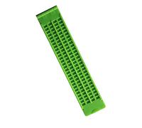 Hyuduo Braille Writing Slate 4 Lines 28 Cells Plastic Slate and Stylus Kit with Braille Paper Sheets Writing Paper for Blind Students Learning Tools