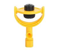 Hyuduo Brass Threaded Adapter Single Tilt Prism with Polished Lens for Land Surveying, ABS Plastic Cover for Tunnel Railway Dam and Slope Measurement