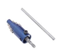 Hyuduo Broken Pipe Valve Extractor Electric Pipe Valve Extractor Tool 40Cr V Steel for Drill G1/2 G3/4 1in Tube with Reverse Helical Grooves for Slippery Threads