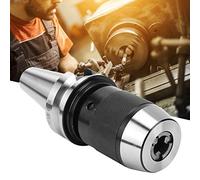 Hyuduo BT40 Drill Chuck Tool Holder, Carbon Steel Self Tightening Integrated for Milling Machine, 0.15 Accuracy with International Standards, Convenient Design, Wear-Resistant (BT40-APU16)