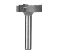 Hyuduo CNC Spoilboard Surfacing Router Bit, 3-Blade T-Type Milling Cutter, 1 Inch Cut Dia, 0.2 Inch Shank, Carbon Steel & YG6 Alloy, Woodworking Tool