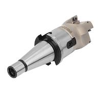 Hyuduo Collet Chuck Holder Face Mill Cutter Slotting Tool Set. NT30-FMB22 + 50 Cutters, High Accuracy, Advanced Coating Technology, Professional and Hobbyists. Performance Stability, (#2)
