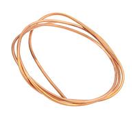 Hyuduo Copper Tube Pipe 2M Copper Round Tubing Soft Coil Tube Pipe C1100 T2 Od 6Mm / Id 5Mm for Home Household Industrial Use,Other Abrasives