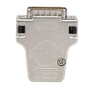 Hyuduo D-Sub Series Connector, DB15 Module, 15 Pin 2 Row Male Port Adapter to Terminal Connector with Metal Housing