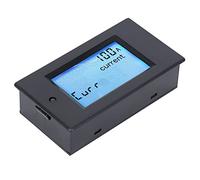Hyuduo DC Meter, Multifunction Digital Voltage Current Power Frequency Meter LCD Display with Reset and Data Save, Power Factor Detector for DC System Monitoring and Electrical Testing