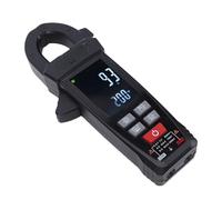 Hyuduo Digital Clamp Meter, ABS Digital Clamp Multimeter with TRMS 600A AC DC Current NCV Temperature Capacitance, Color Display for Electrical Maintenance HVAC Automotive