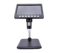 Hyuduo Digital Microscope 4.3 Inch | 5MP 50X-1000X LCD Electronic Microscope with 8 LED Stepless Dimming Lights, 1080P USB Handheld Microscope