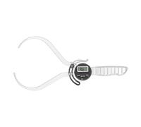 Hyuduo Digital Thickness 0 to 200mm Measuring Range Unit Conversion Thickness LCD Display Thickness with Handle Locking Screw for Sheet Material Easy to Use