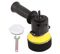 Hyuduo Drill Attachment to Polisher Conversion Kit - Transform Your Drill into a Variable Speed Orbital Polisher for Cars, Wood, and Metal - Complete Buffing Disc Set Included