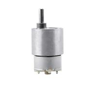 Hyuduo Electric Motor, DC 12V 3.5/15/30/70RPM Gear Motor with Excellent Workmanship for Agricultural and Industrial Equipment, Vehicles, Wind Turbines, 37mm Diameter, 1:30-1:360 (3.5RPM)