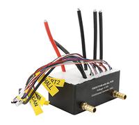 Hyuduo Electric Speed Controller, Aluminum Watercooled ESC 14-84V with 168MHz CPU, 100A Continuous 120A Peak, Regenerative Braking for Electric Motor Vehicle Projects