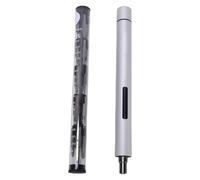 Hyuduo Electric Torque Screwdriver, Lightweight Aluminum Body, Dual Power with 20 S2 Alloy Steel Bits, Ideal for Home Repair of Watches and Electronics (Try)