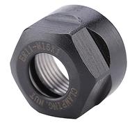 Hyuduo ER11 Dynamic Balancing Nut Metal Collet Clamping Bit Nut Chuck Holder, 42CrMo Material for Lathe Tool Handle with M15x1 Thread, Replacement Part for ER11 Collet (M15*1 ER11A)