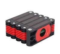 Hyuduo Foldable Level Ruler, ABS Multi Angle Measuring Tool, Precision Woodworking Tool for DIY Projects and Home Improvement