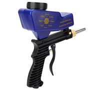 Hyuduo Gravity Feed Sandblasting Sprayer, 6000Rpm Sand Blaster Air Spray with Connector, for Removing Rust, Dirt and Surface Deep Swiping,Spray Gun