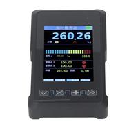 Hyuduo Handheld Digital Force Gauge, External Sensor Push Pull Force Gauge Meter with Automatic Calibration, Multiple Alarm Modes, for Testing Labs Technicians Maintenance