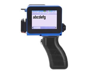 Hyuduo Handheld Inkjet Printer, High Performance LED 4.3 Inch Touchscreen, Versatile Printing for Wood, Paper, Plastic, Ergonomic Design