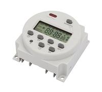 Hyuduo High Accuracy Time Switch Programmable Device for Street Lamps Electrical Devices 1s to 168h Time Setting Range Electronic Control Suitable for Various Environments (#1)