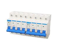 Hyuduo Interlock Circuit Breaker 4P 32A 400V Dual Power Transfer Switch 4500A Breaking Capacity DIN Rail Installation for Power Switching and Circuit Protection Use