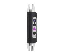 Hyuduo Jade Appraisal Flashlight LED Gemstone Identification Light with White and Yellow Light for Jade Textures Rough Stones Antique Collectibles USB Rechargeable