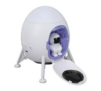 Hyuduo Lander Projector Night Light,Bluetooth Speaker,8 Color Changing Star Projector Lamp,Remote Control