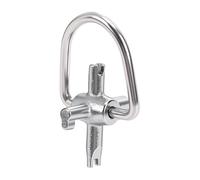 Hyuduo Locking Cap Key Metal Portable Universal 4 in 1 HVAC Tool for