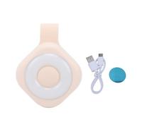 Hyuduo Magnetic Badge Light 6 Brightness Levels Adjustable LED Light Nurse Night Wearable for Cycling Camping Reading with Built-in Magnet PP Material 400mAh Battery (Skin Color)