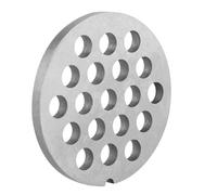 Hyuduo Meat Grinder Plate #8, Stainless Steel Plate Blade Middle Round Hole 7-7.2Mm Meat Grinder Discs for Kitchen Aid Mixer and Sausage Maker Attachment(B Holes 8Mm),Meat Grinder Parts