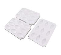 Hyuduo Meatball Mold Maker Manual Meatloaf Press Tool with 4 Grids for