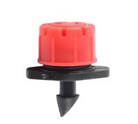 Hyuduo Micro Dripper, 1/4 Micro Drip Irrigation Watering Emitter Drippers, 50, Made of Engineering Plastic Material, Easy to Install, Fits 3mm/5mm, 4mm/7mm Tube, for Sprinkling Water (50Pcs)