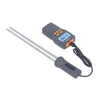 Hyuduo Moisture Meter, Multifunctional LCD Sensor for Wheat and Corn, High Accuracy Double Steel Probe, Detects Moisture from 2% to 30%