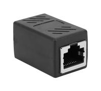 Hyuduo Network Coupler RJ45 Double Way Adapter 10PCs 8P8C Shielded