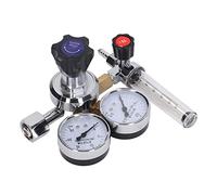 Hyuduo Nitrogen Gas Regulator Valve Brass Meter Gauge 15MPa Input 25L Min Output Range 0.1 to 0.15MPa for Laboratory Research Welding Blowing Systems
