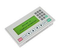 Hyuduo OP320-A 3.7 Inch Text Display HMI LCD Screen Module, RS485/RS232 Communication for PLC, 192x64 Pixels Monochrome Display with 20 Custom Keys, Industrial Control Panel