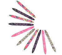 Hyuduo Oud Picks, Celluloid Flexible Plectrum, Excellent Glossy Material, 10PCS Long Strip Design for Beginners Playing Stringed Instruments