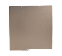 Hyuduo PET PEI Print Plate Double-Sided Textured High-Temperature Build Plate for Kobra 3 S1C 3D Printer 264x276mm PET Black Textured PEI Gold Matte Print Plate