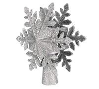 Hyuduo Projector Light LED Treetop Star Projector Lamp Snowflake Projection for Christmas Tree Decor, Tree Top Design, Holiday Lighting Effect, for Home Party Festival Use