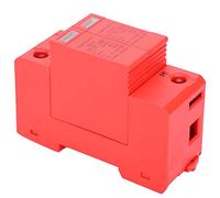 Hyuduo Protection Device, ABS Photovoltaic Protective Device DC1000V 2P40KA Rail Mounted, 40KA Discharge, 2 Pole Design, for Solar Power System Home Electrical Setup
