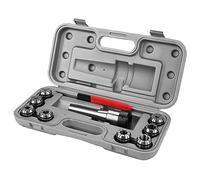 Hyuduo R8-ER32 Collet Set High Speed Steel 10pcs ER32 Collets with Wrench for CNC Milling Drilling Woodworking