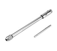 Hyuduo Ratchet Tap Wrench, T Bar Handle for M3 M8 M5 M12 Taps (M3-M8 Long) | Alloy Steel with Chrome Finish, Forward/reverse Ratchet Action, Ideal for Confined Spaces, Rust Resistant