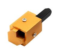 Hyuduo Right Angle Corner Chisel, High Carbon Steel Square Punch Wood Chisel with L Wrench, for Hinge Recess Corner Woodworking Deburring (4 PCS)