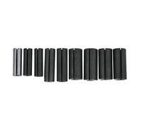 Hyuduo Router Bit Adapter Split Bushing Collet Chuck Converter Set 9Pcs Spring Steel High Precision for Woodworking Engraving Machine