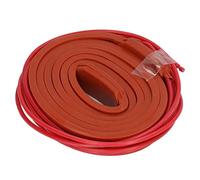 Hyuduo Silicone Heating Belt, Silicone Heater Wrap 80W, Self Control Temperature Flexible Drum Warmer Belt for Oil Pipe Compressor Engine Water Pump, 15 X 2000mm (DC24V)