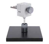 Hyuduo Small Bench Vise with Base, Adjustable Aluminum Alloy Clamp for | Lightweight Handheld Design, 1.18in Max Clamping Width, Includes 6 Silicone-tipped Rods, for Watch Repair & Model Building