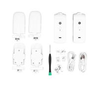 Hyuduo Smart Automatic Curtain Opener Motorized Curtain Robot for U-Shaped and I-Track Rails Quiet Electric Curtain Closer with Remote and App Control Easy DIY Installation