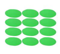 Hyuduo Soccer Training Marker Discs, 19cm Non Slip TPE Round Floor Markers | Bright Color for High Visibility, Textured Back for Indoor/outdoor Use, Durable for Grass or Gym Floors